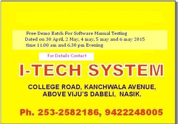 I-Tech System - College Road, Nashik - Reviews, Fee ...
