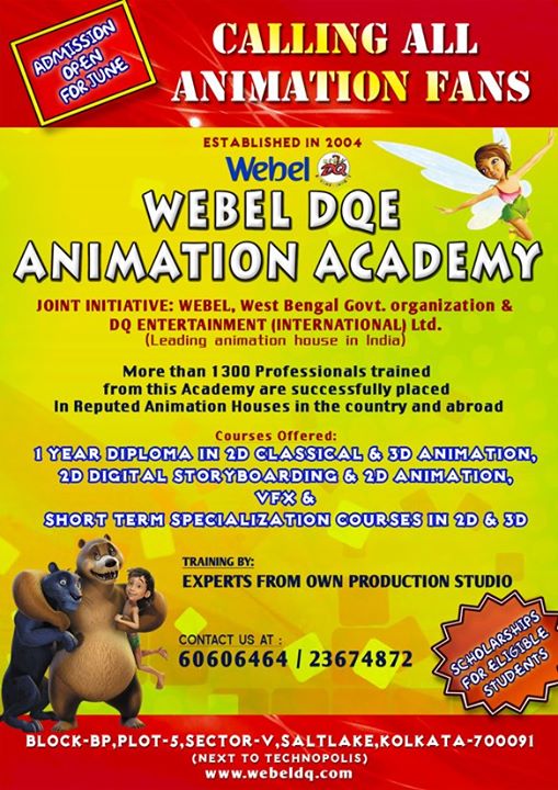 Webel DQE Animation Academy - Salt Lake City, Kolkata - Reviews, Fee  Structure, Admission Form, Address, Contact, Rating - Directory
